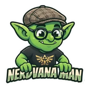 Nerdvana Man Logo