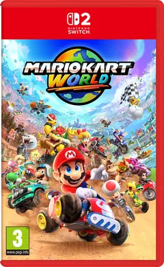 mario kart world cover nerdvana man