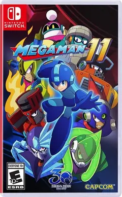 mega man 11 cover nerdvana man