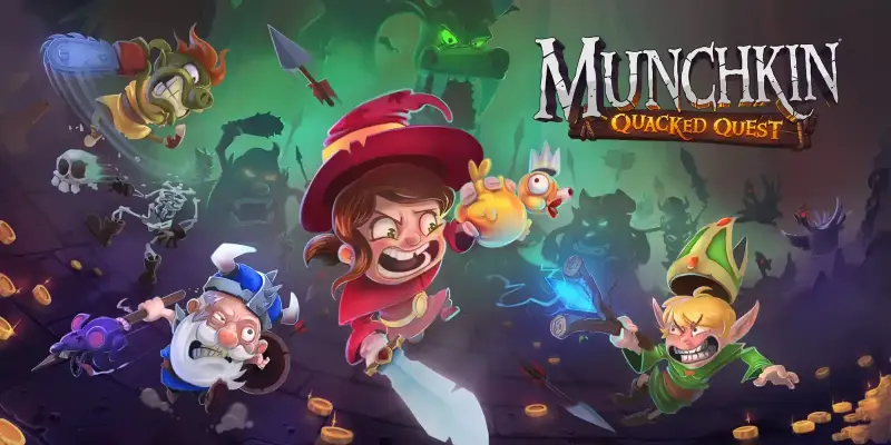 Munchkin Quacked Quest Header nerdvana man