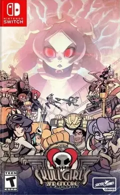 skullgirls 2nd encore cover nerdvana man