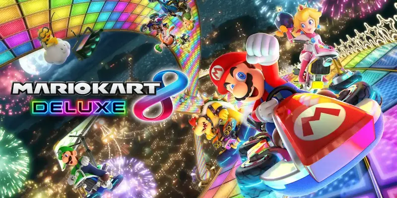 mario kart 8 deluxe header nerdvana man